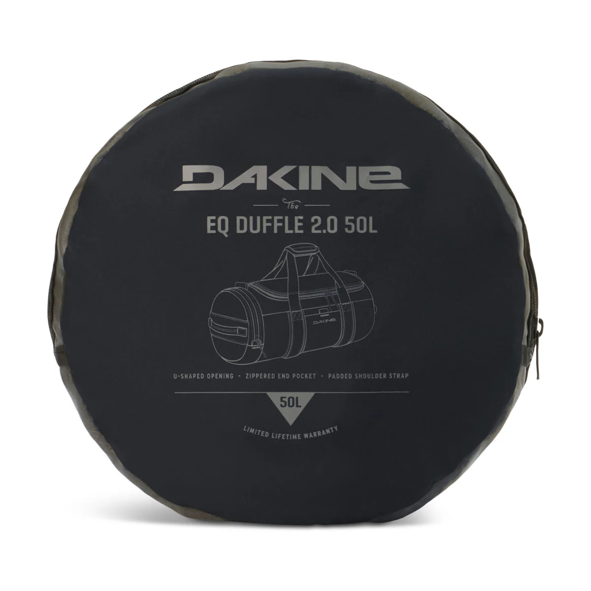 Dakine Eq 2.0 50L Duffle Bag - Carbon Heather - Image 3