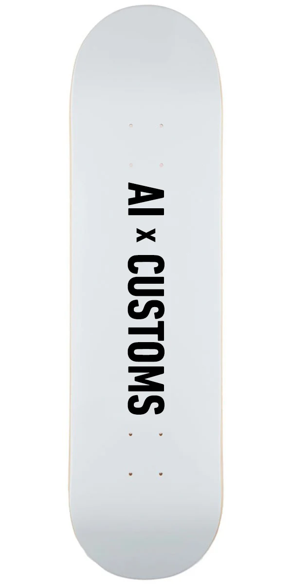 DALL-E AI Generated Skateboard Deck - 8.25"