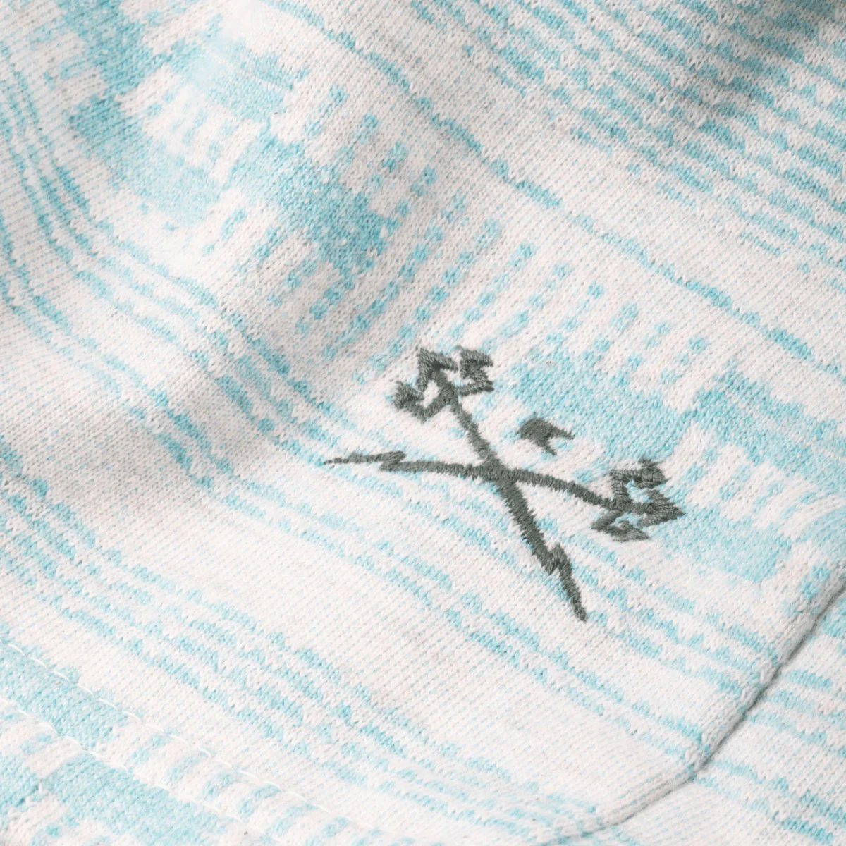 Dark Seas Cyrus Shorts - White/Blue - Image 4