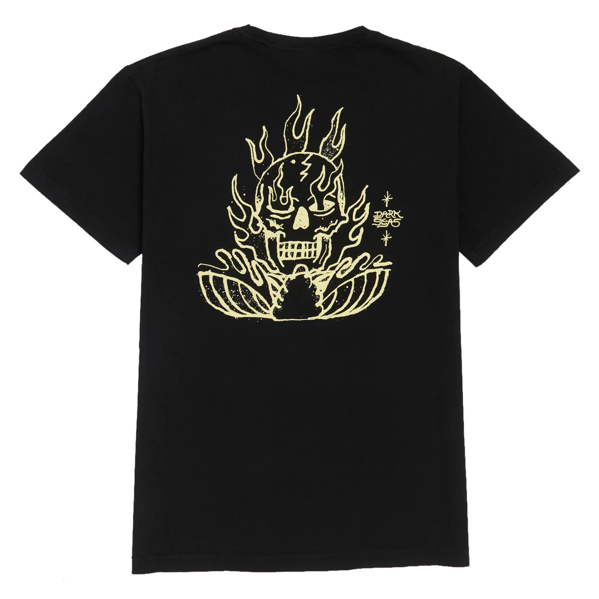 Dark Seas Hot Head T-Shirt - Black