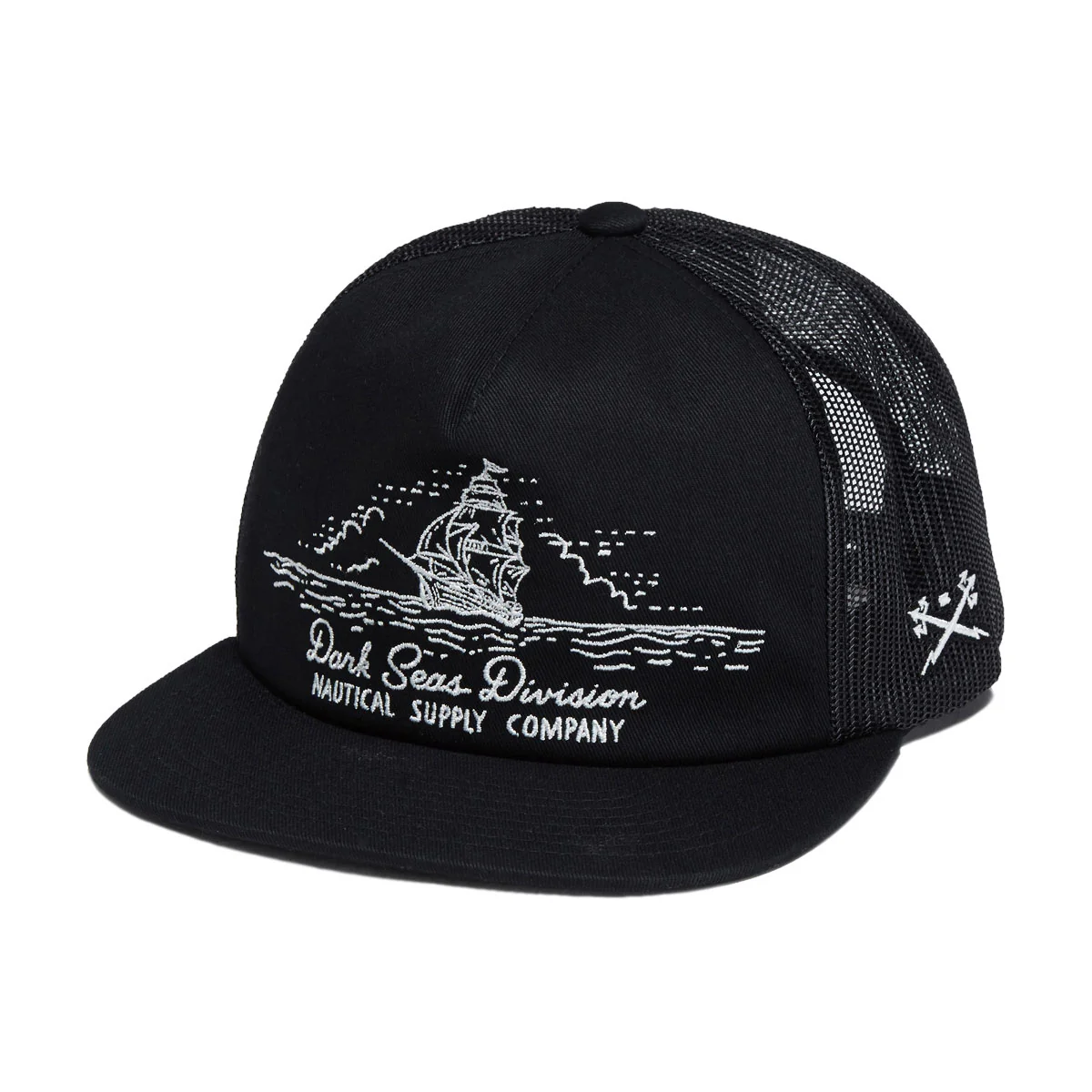 Dark Seas Tall Ship Hat - Black II
