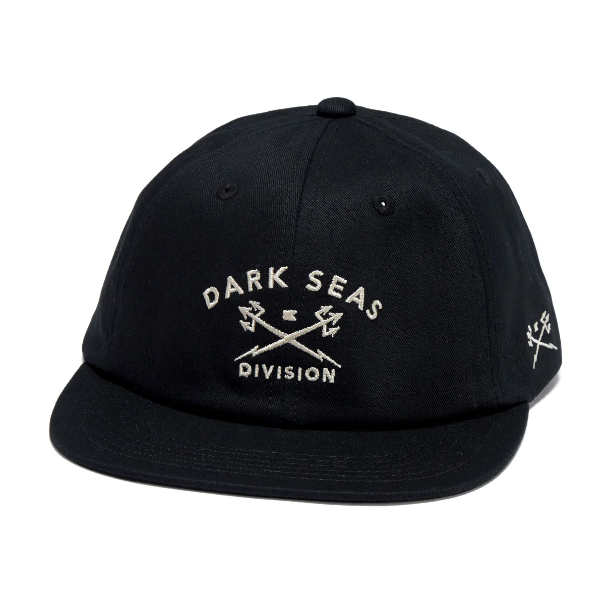 Dark Seas Tridents Low Pro Hat - Black