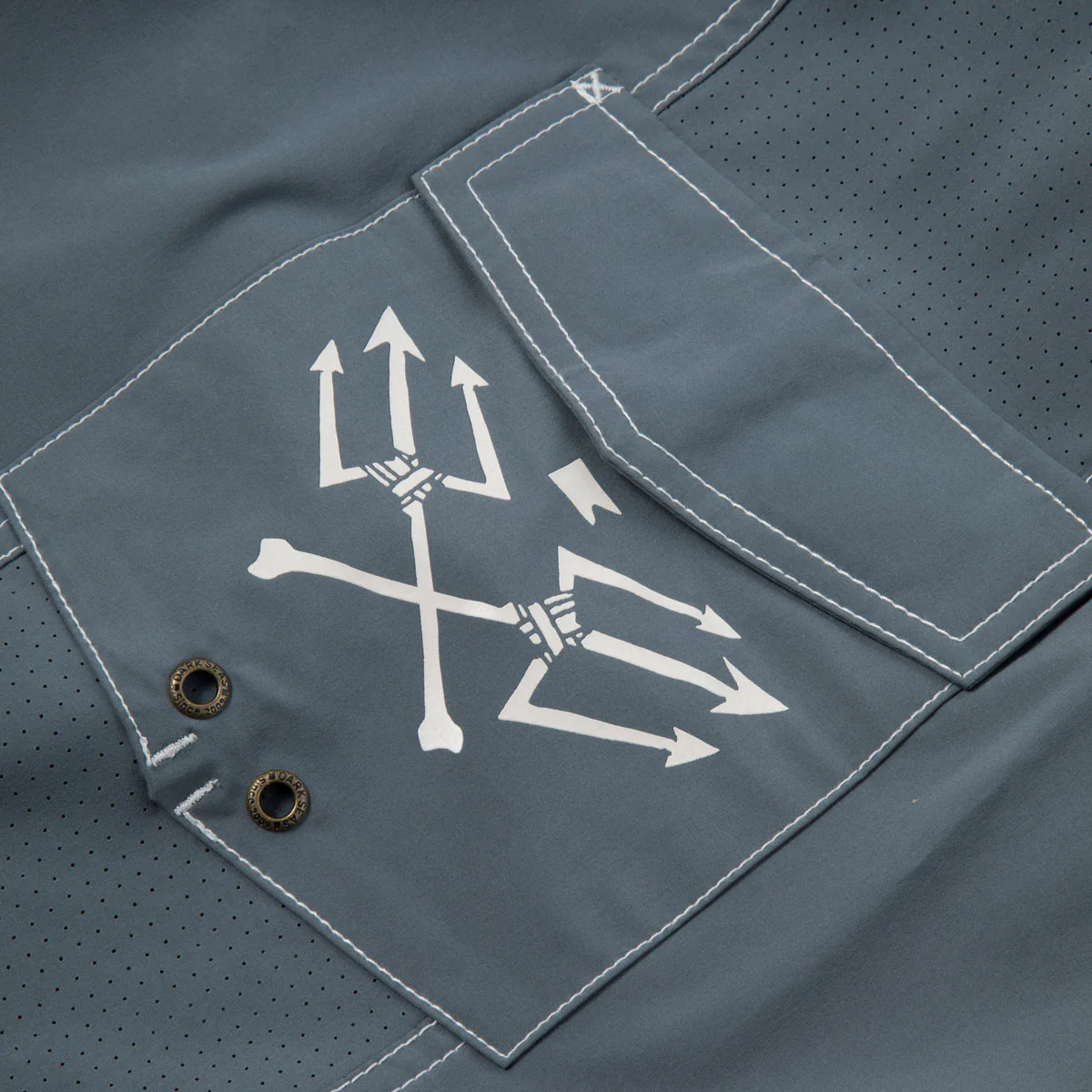 Dark Seas Windward Boardshorts - Storm - Image 3