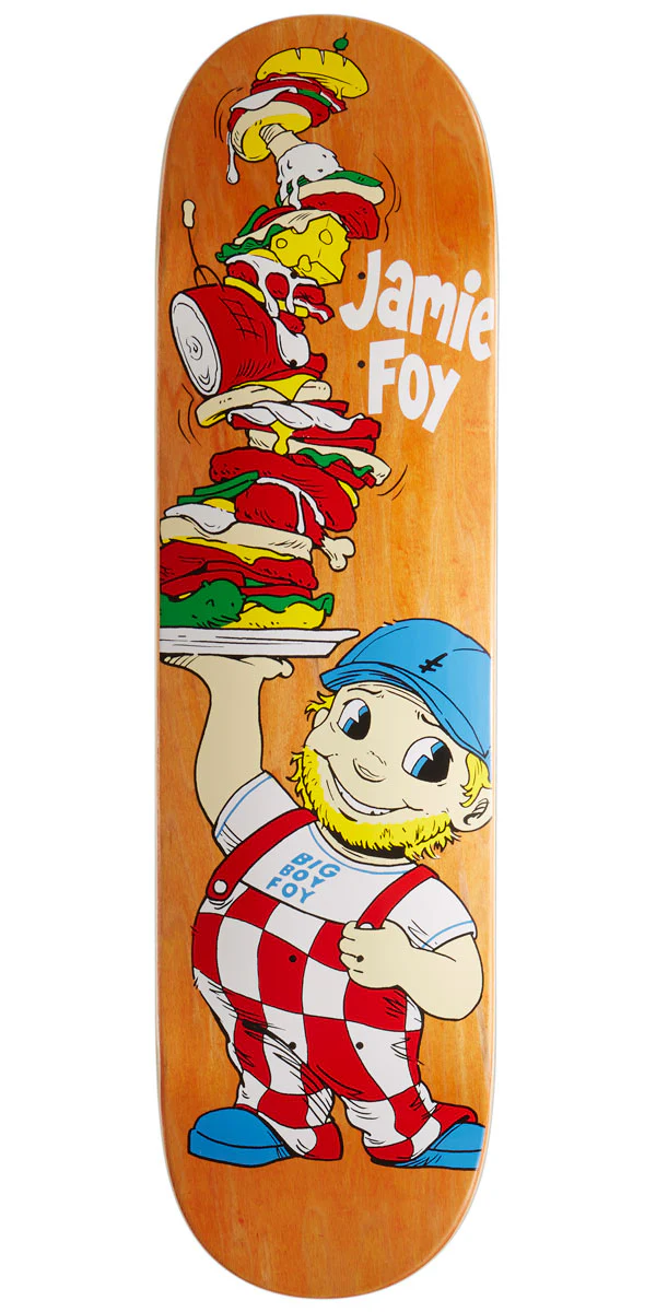Deathwish Big Boy Foy Skateboard Deck - 8.25"