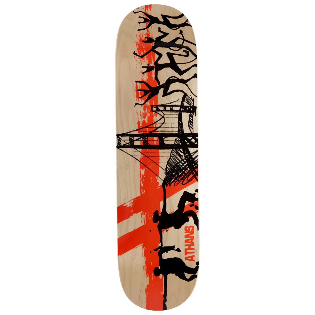 Deathwish Chris Athans Dance Skateboard Deck - 8.25"