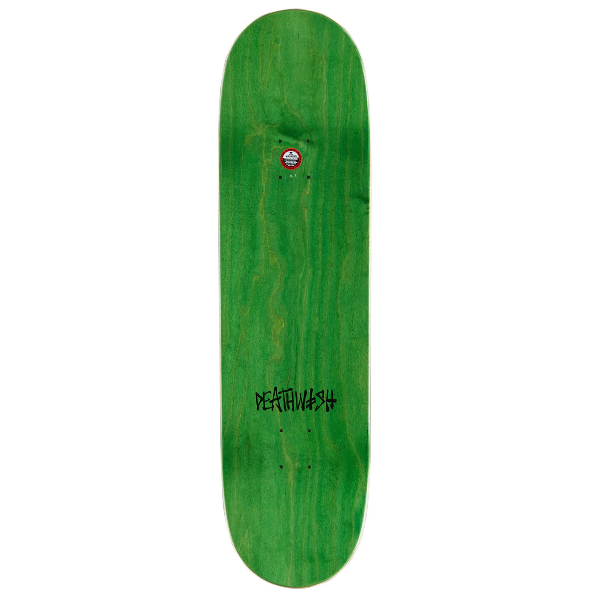 Deathwish Deathspray Skateboard Complete - Black/White - 8.75" - Image 2