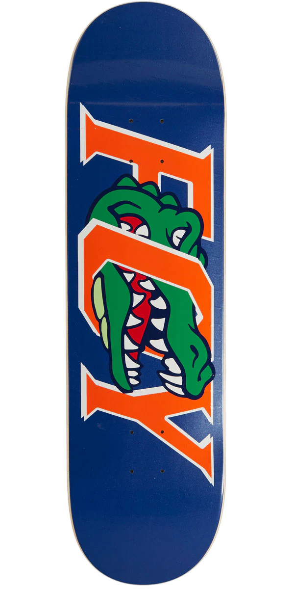 Deathwish Foy Gator Skateboard Deck - Blue - 8.50"