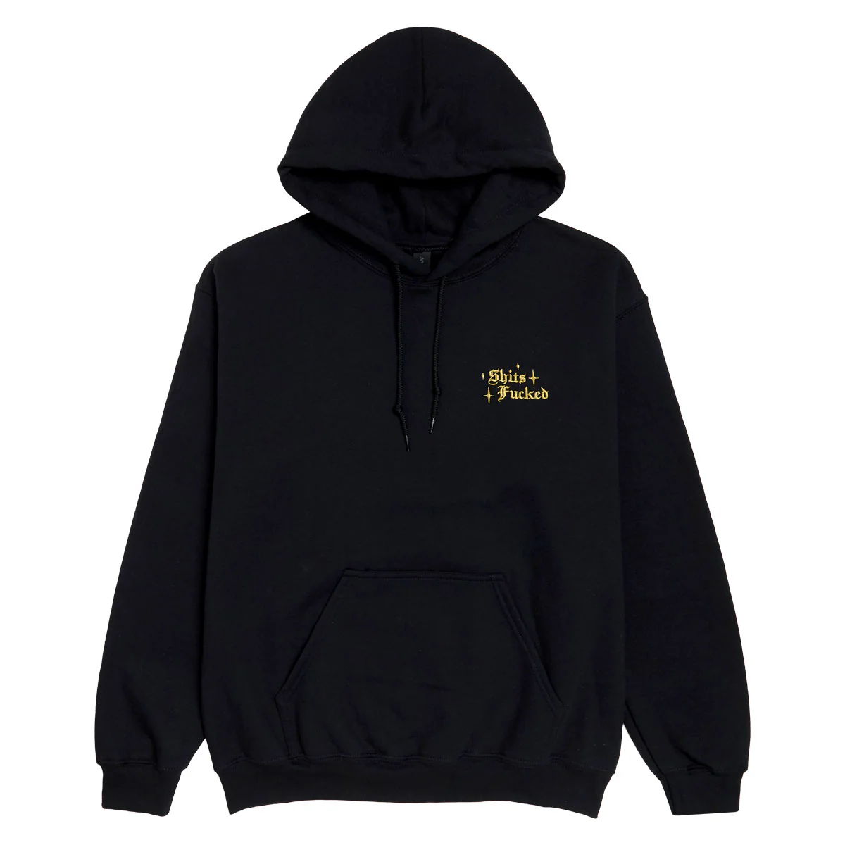 Designer Trash Mini Fucked Hoodie - Black