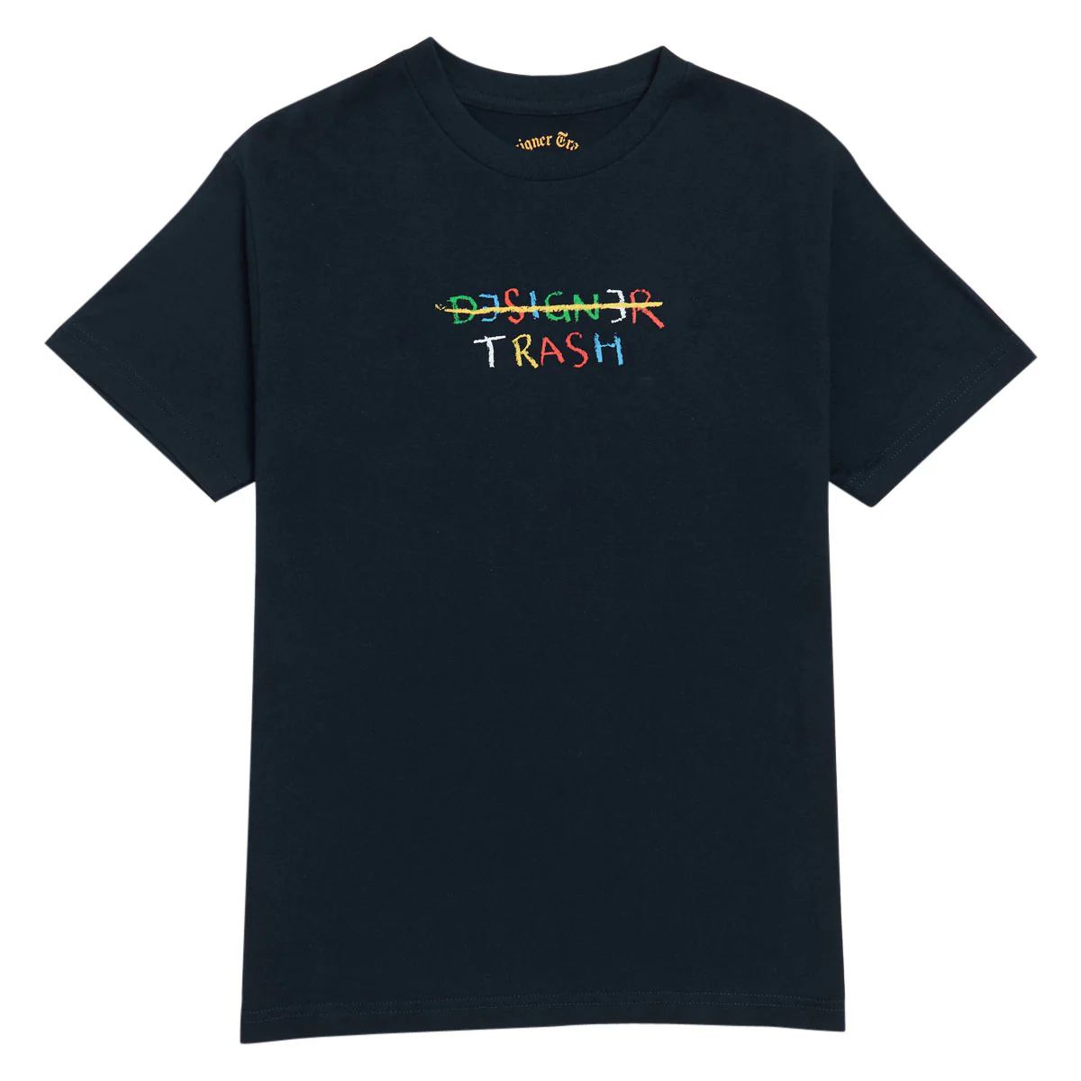 Designer Trash Scribble T-Shirt - Navy