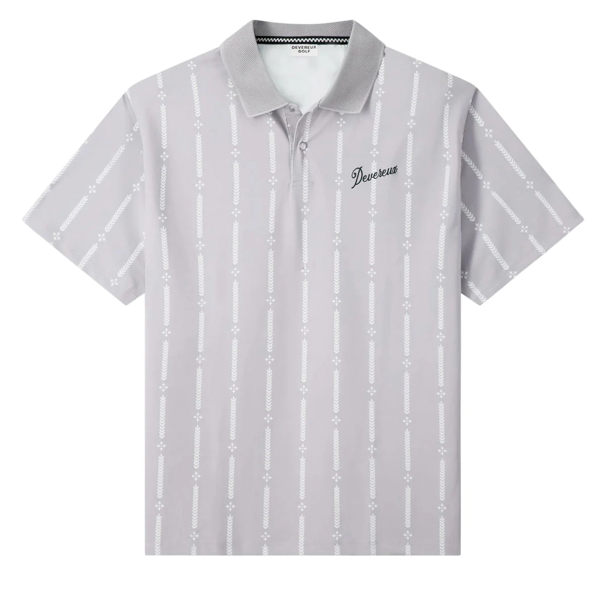 Devereux Café Polo Shirt - Grey