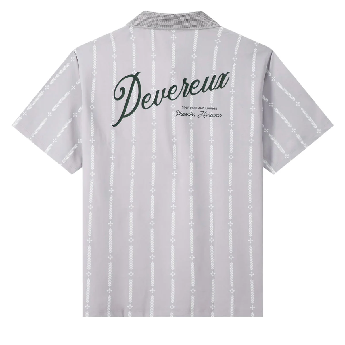 Devereux Café Polo Shirt - Grey - Image 2