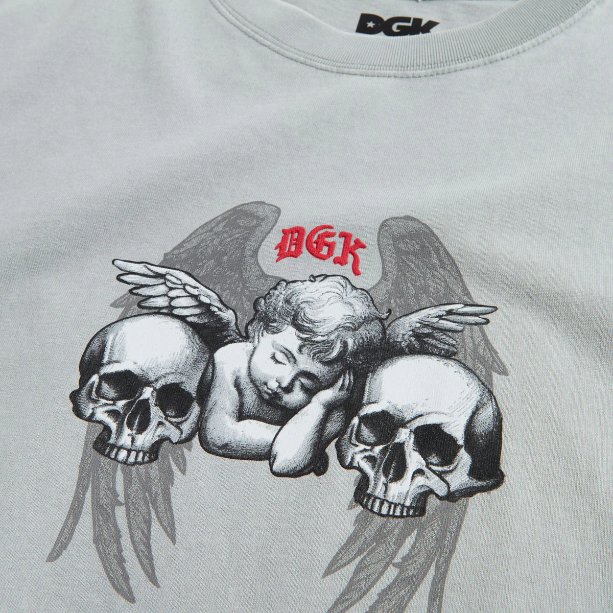 DGK Angelic Boxy T-Shirt - Vintage Silver - Image 4