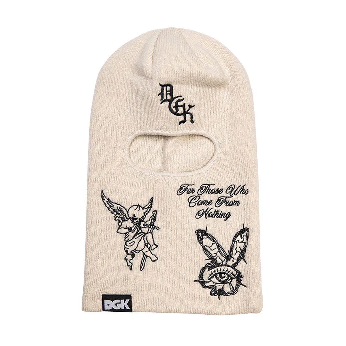 DGK Clownin Ski Mask - Cream