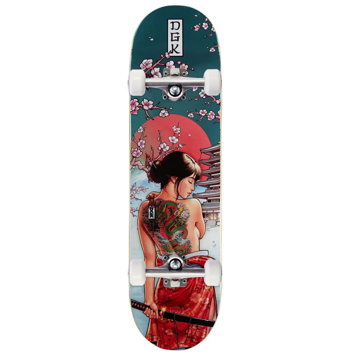 DGK Crimson Lotus Skateboard Complete - Foil - 8.25"