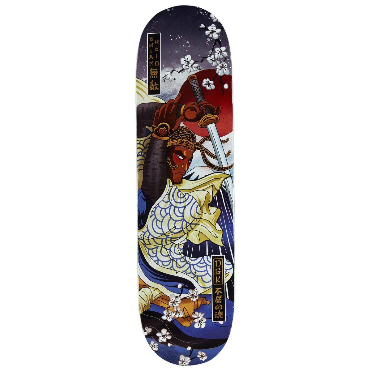DGK Fighting Spirit Reid Skateboard Deck - 8.38"