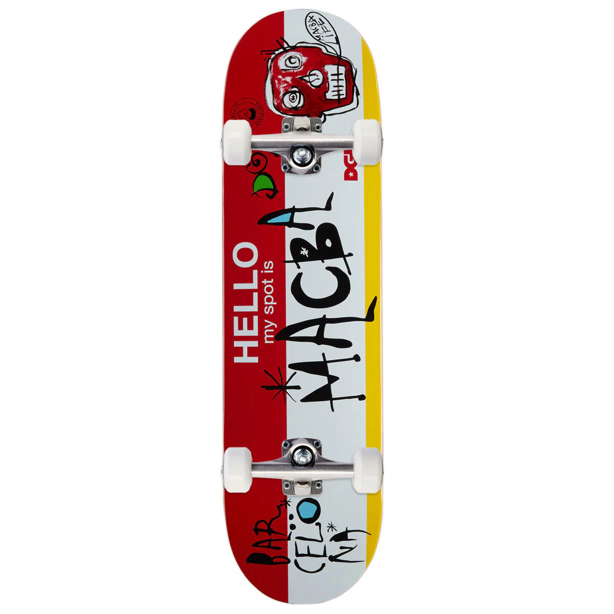 DGK My Spot Is MACBA Skateboard Complete - 8.25"