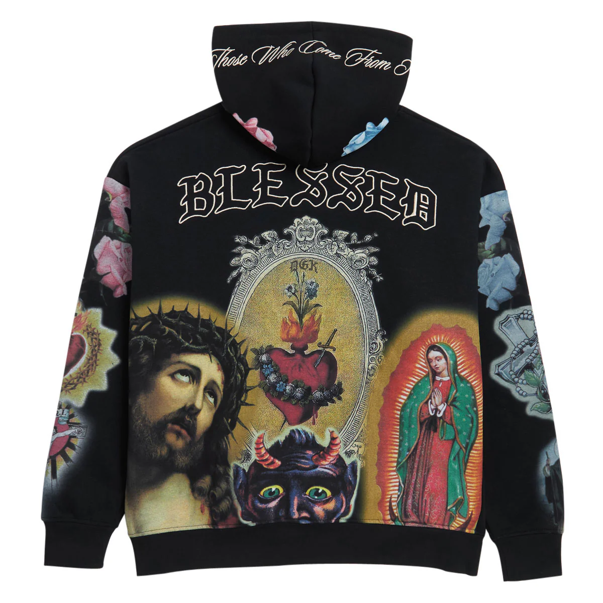 DGK Shrine Hoodie - Black - Image 2