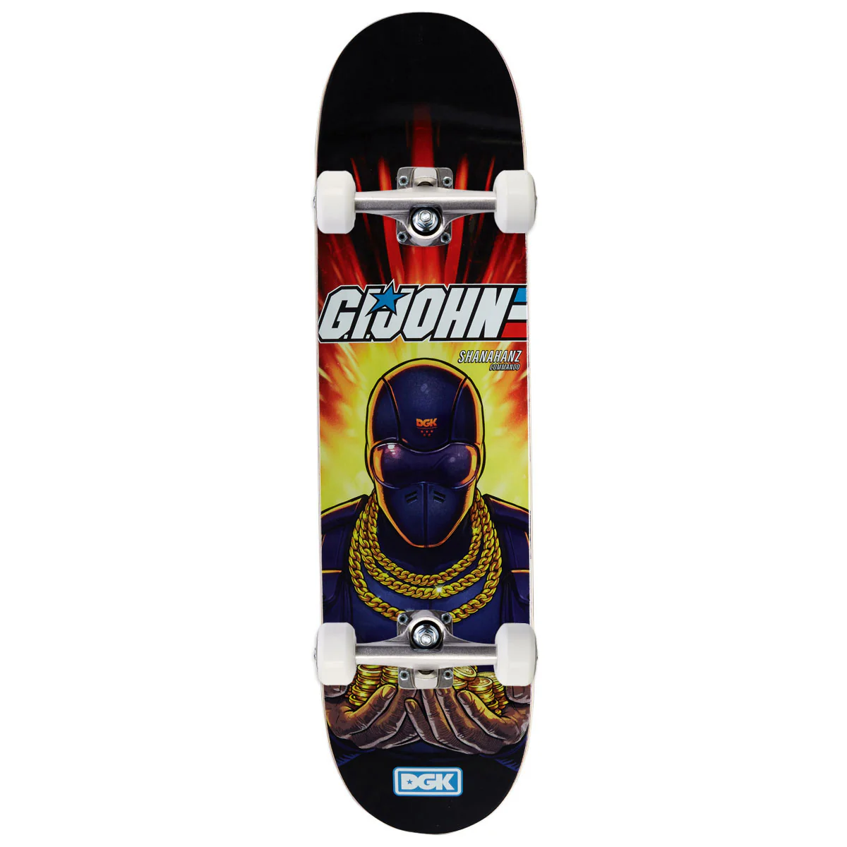 DGK Snake Shanahan Skateboard Complete - 8.06"