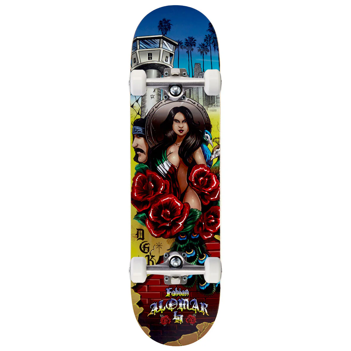 DGK Street Soldier Fabian Alomar Skateboard Complete - 8.00"