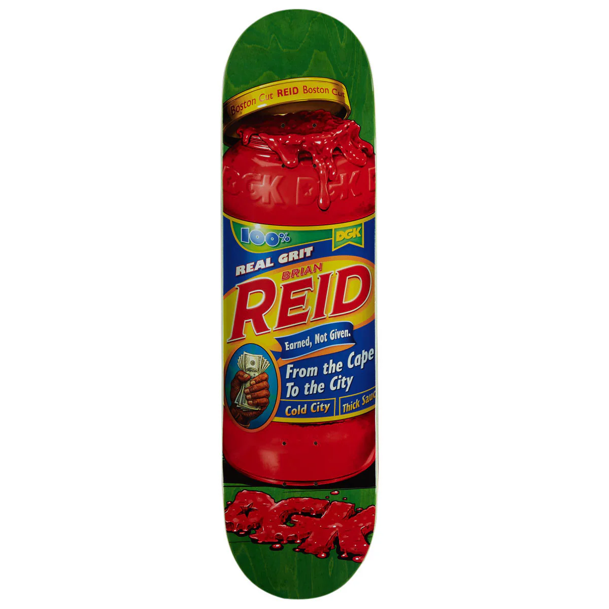 DGK Thick Sauce Reid Skateboard Deck - 8.10"