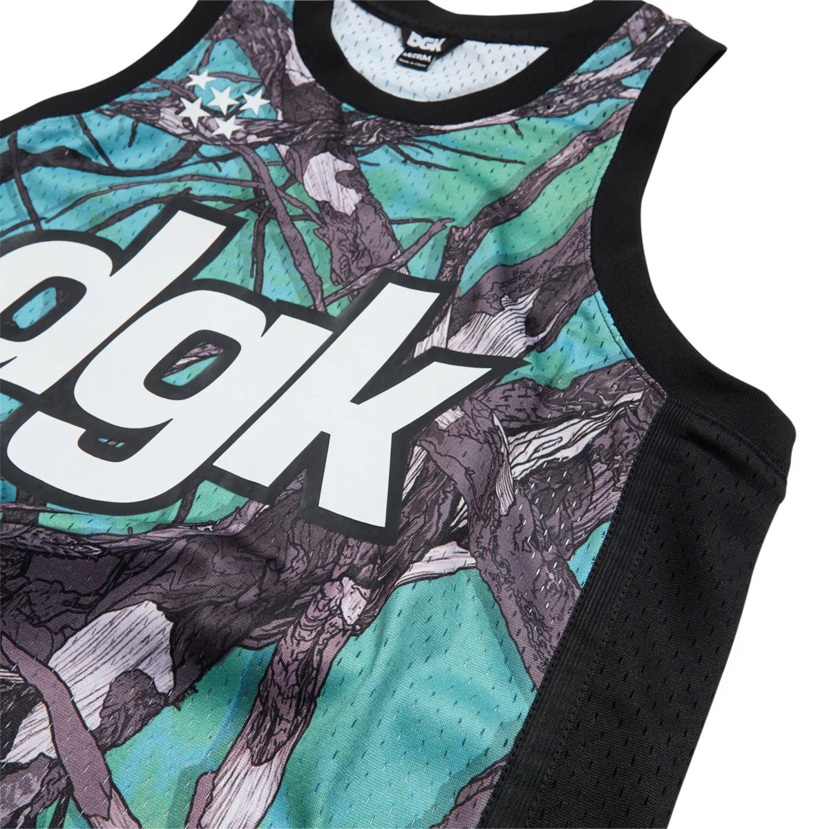 DGK Timber Basketball Jersey - Tree Camo - Image 3