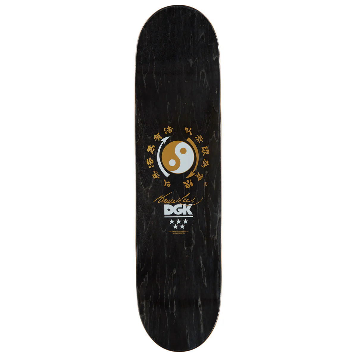 DGK x Bruce Lee Legend Skateboard Complete - Red Foil - 8.38" - Image 2