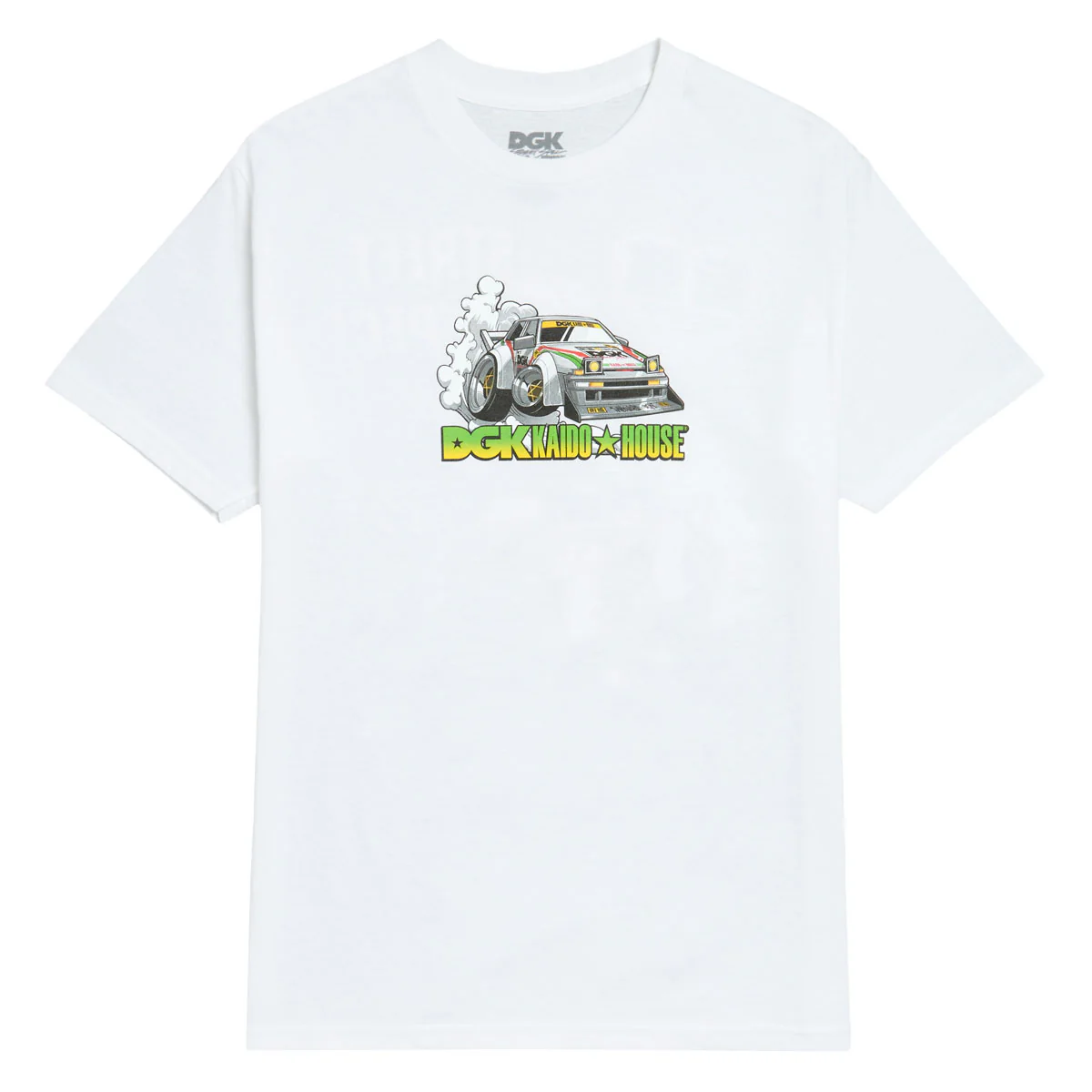 DGK x Kaido House Wide Open T-Shirt - White