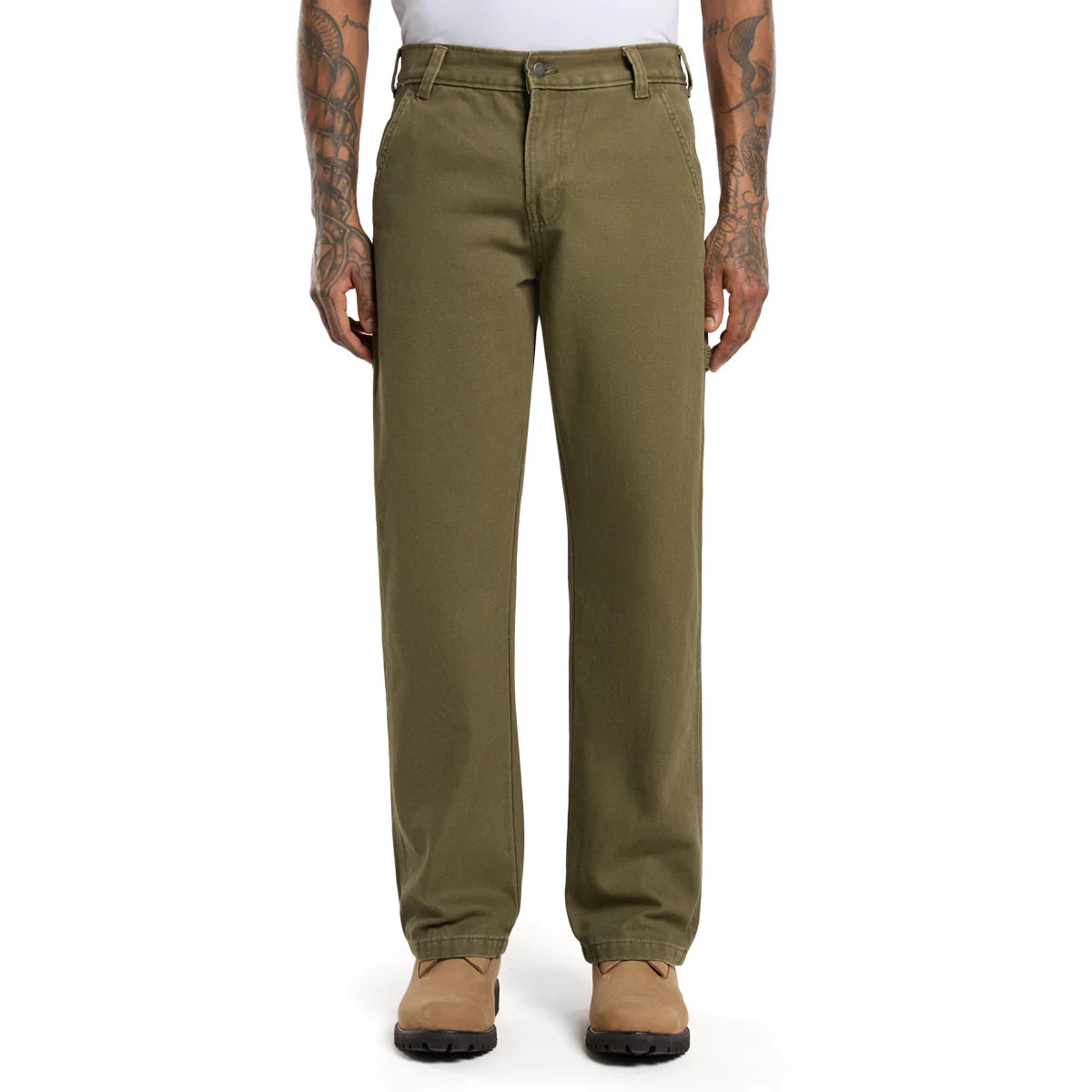 Dickies Carpenter Canvas Pants - Military Green