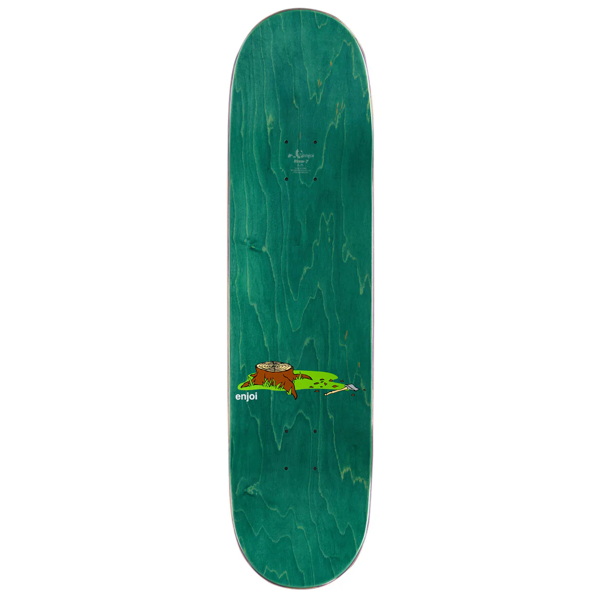 Enjoi Rasta Panda R7 Skateboard Complete - 8.25" - Image 2