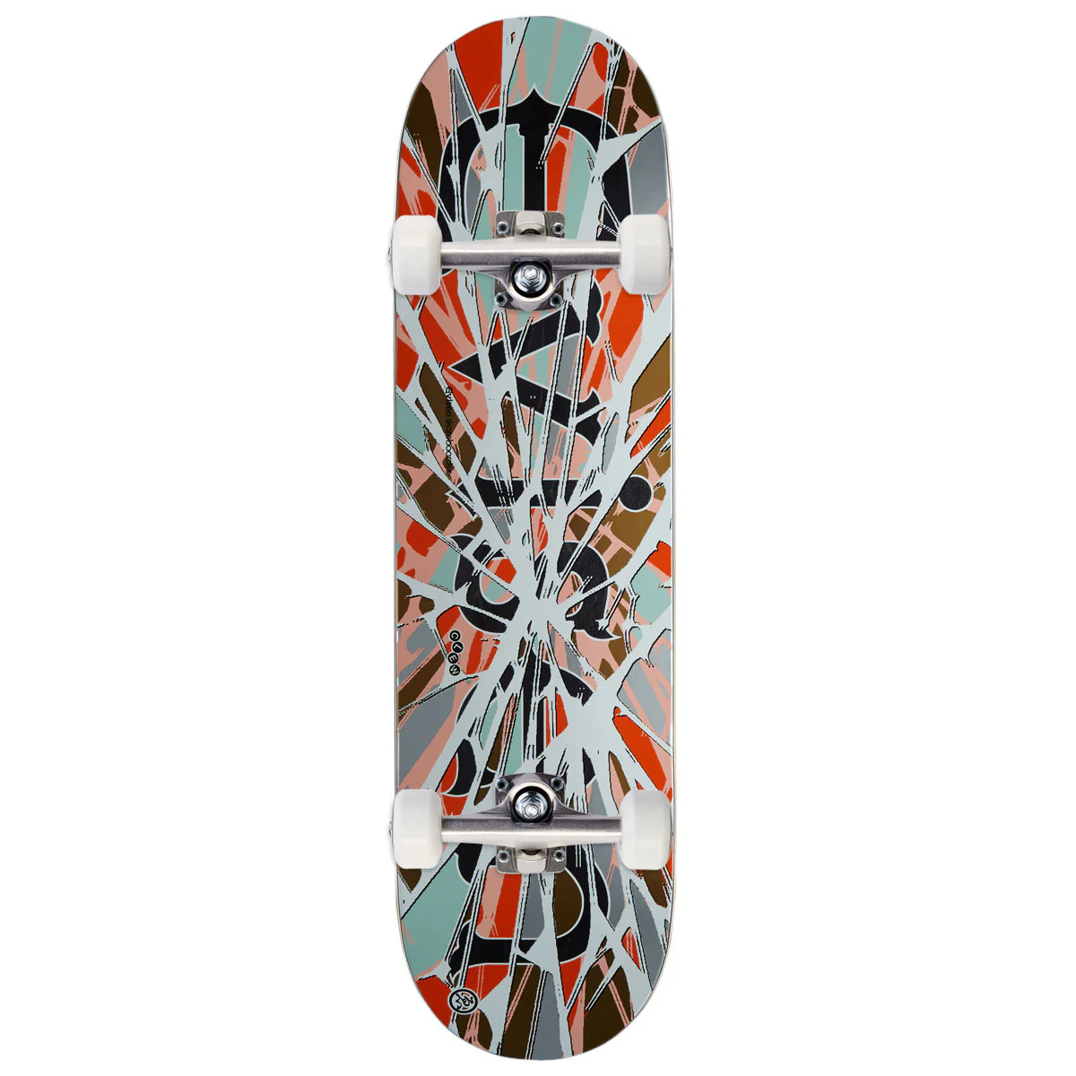 Evisen Evi-Logo Skateboard Complete - Clash Camo - 8.25"