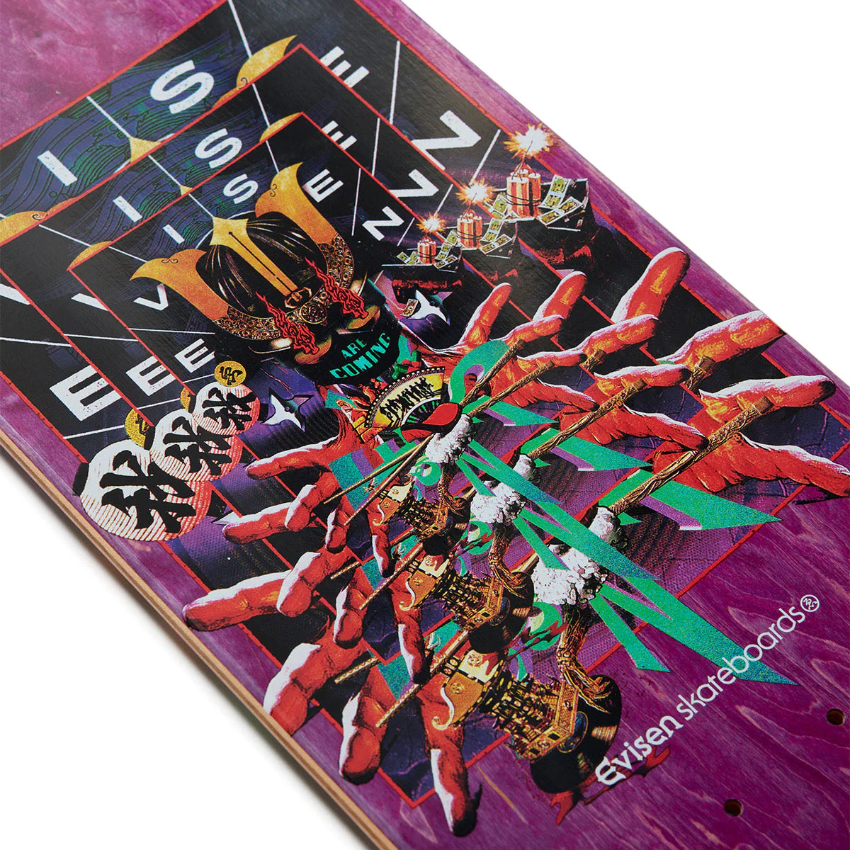 Evisen Evisen Are Coming Skateboard Deck - 8.50" - Image 4