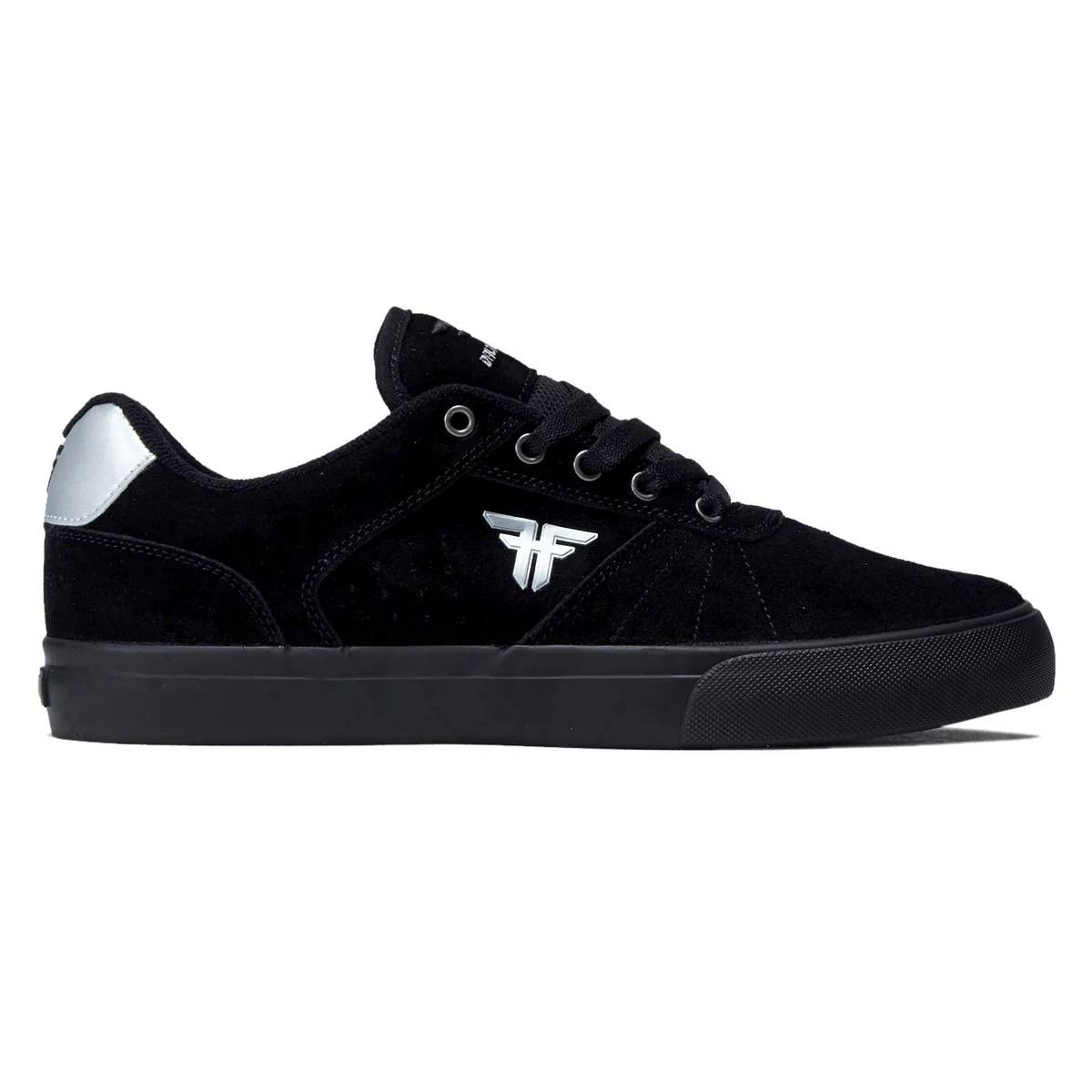Fallen The Daytona Shoes - Black/Silver