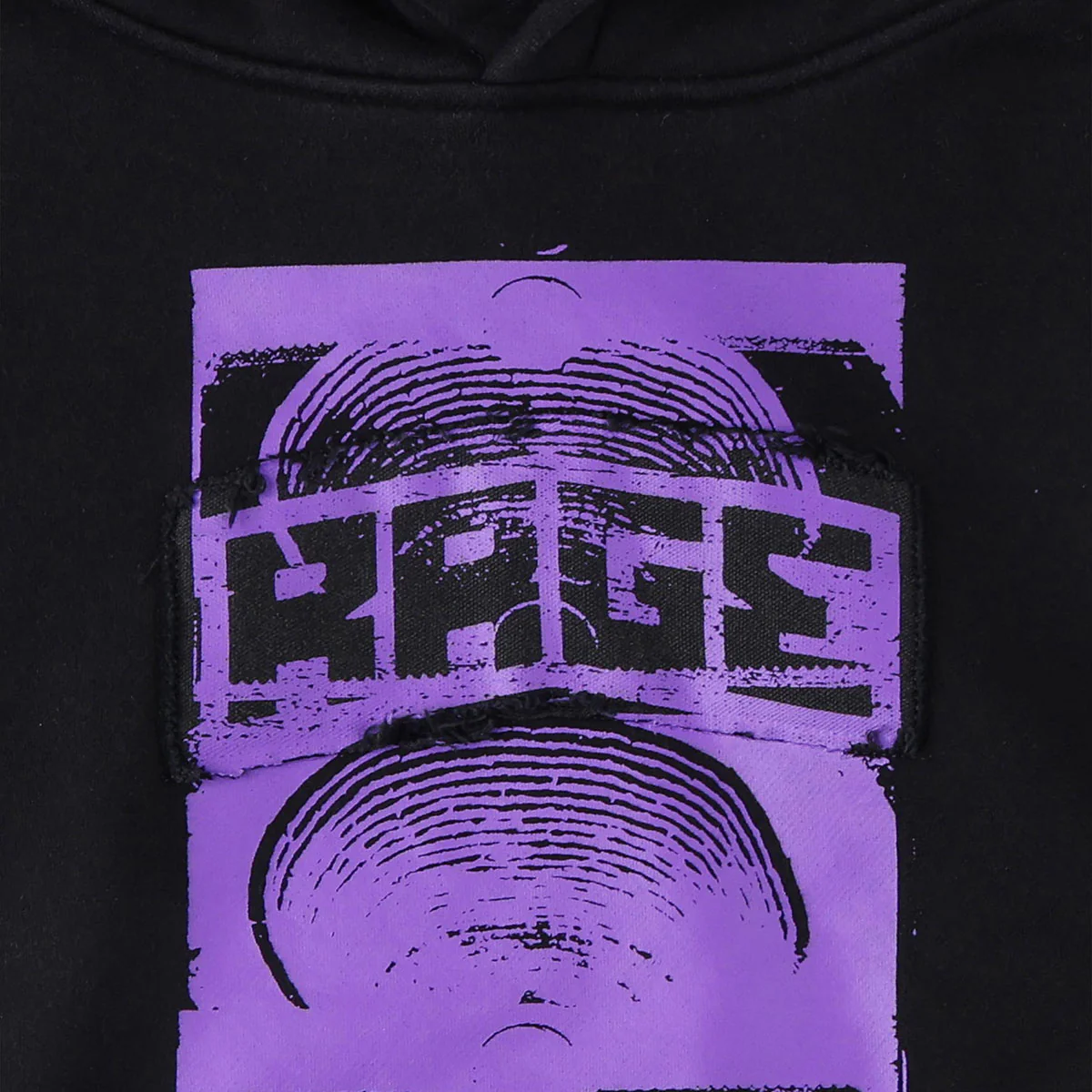 Former Corp Boxy Hoodie - Merch Black - Image 4