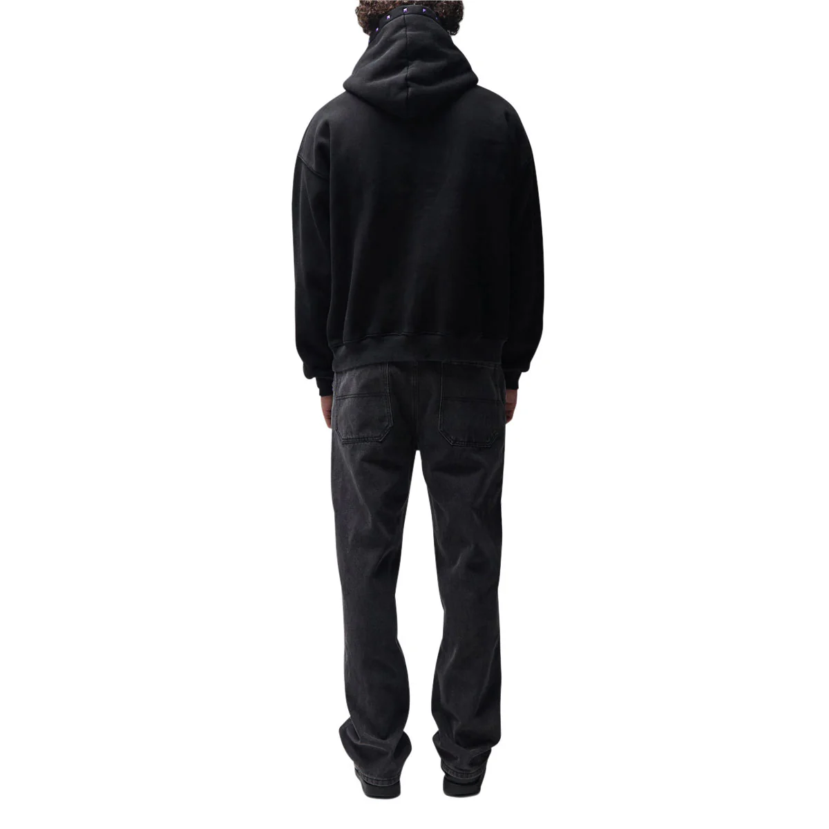 Former Corp Boxy Hoodie - Merch Black - Image 5