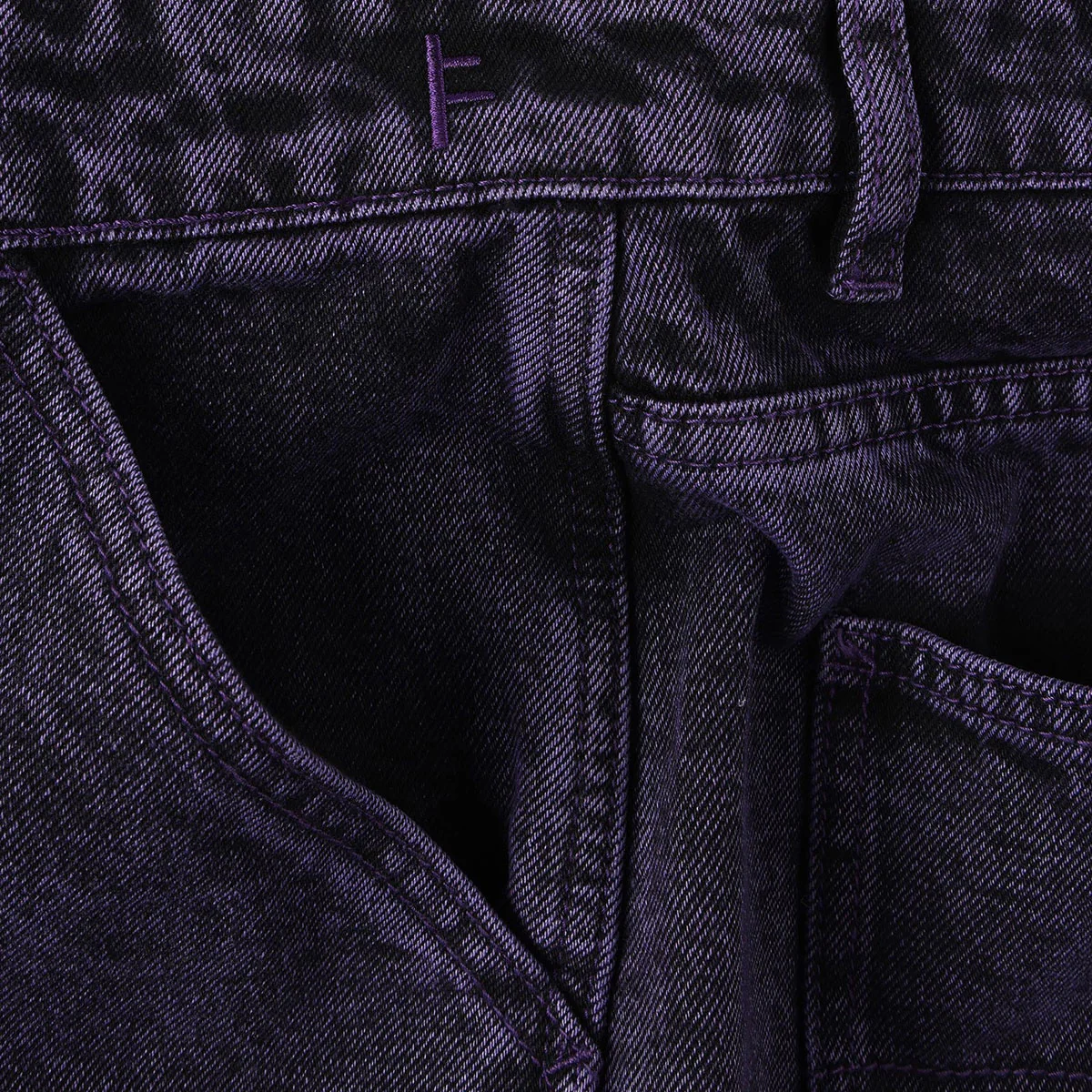 Former Distend Denim Walk Shorts - Washed Purple - Image 6