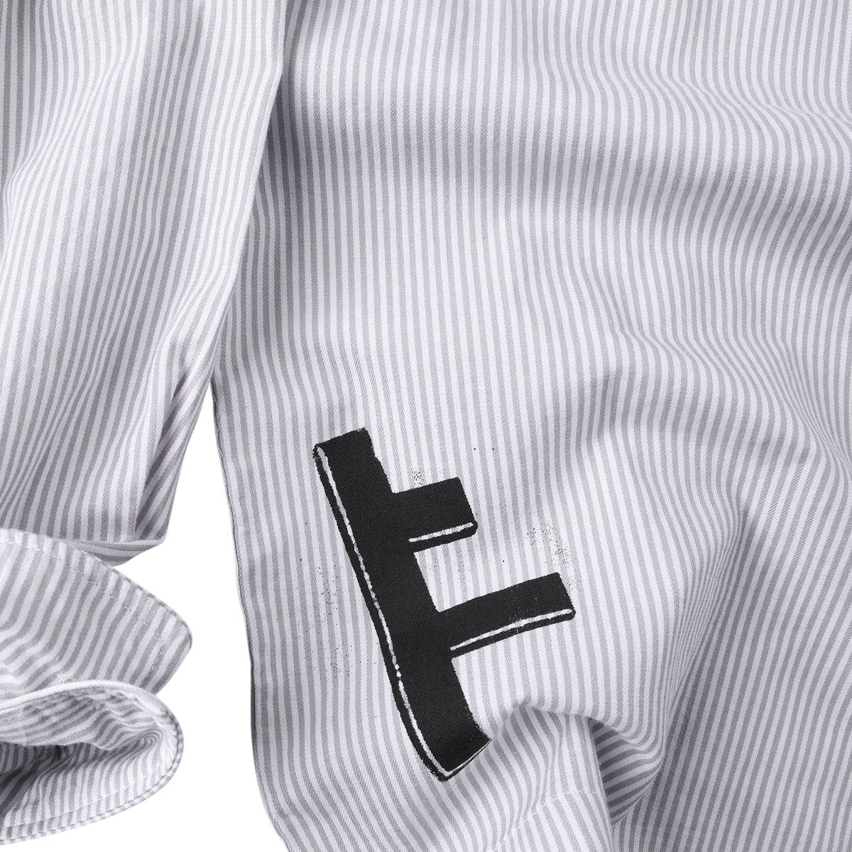 Former DxD Reynolds Stripe Long Sleeve Shirt - Grey - Image 6