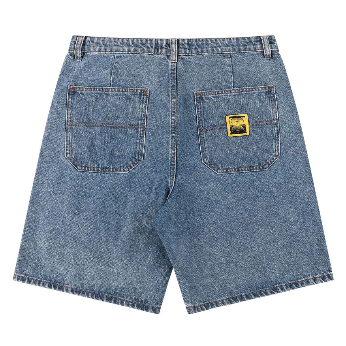 Former Reynolds 21 Denim Walk Shorts - Mid Blue - Image 2