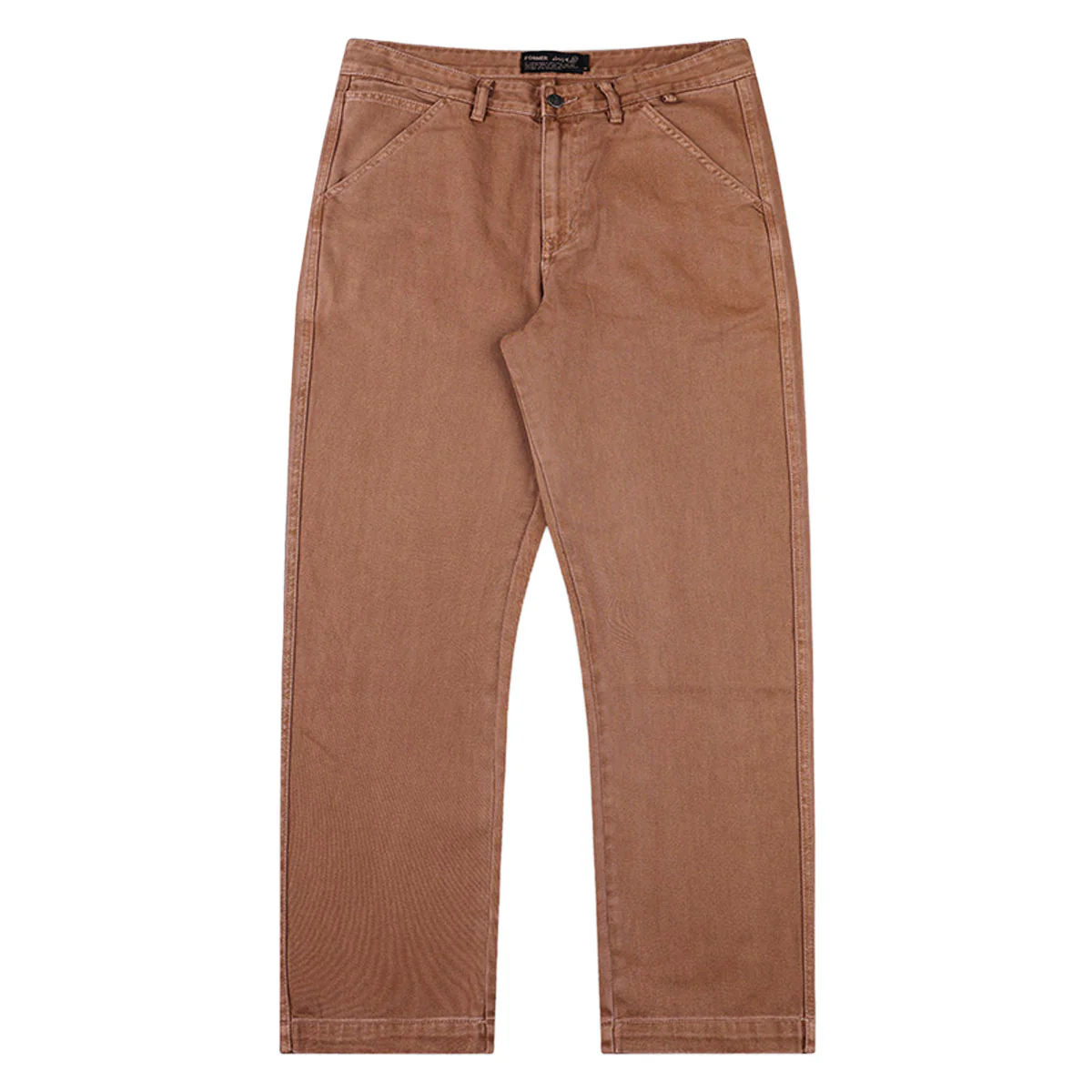 Former Reynolds Overdye Denim Jeans - Washed Brown