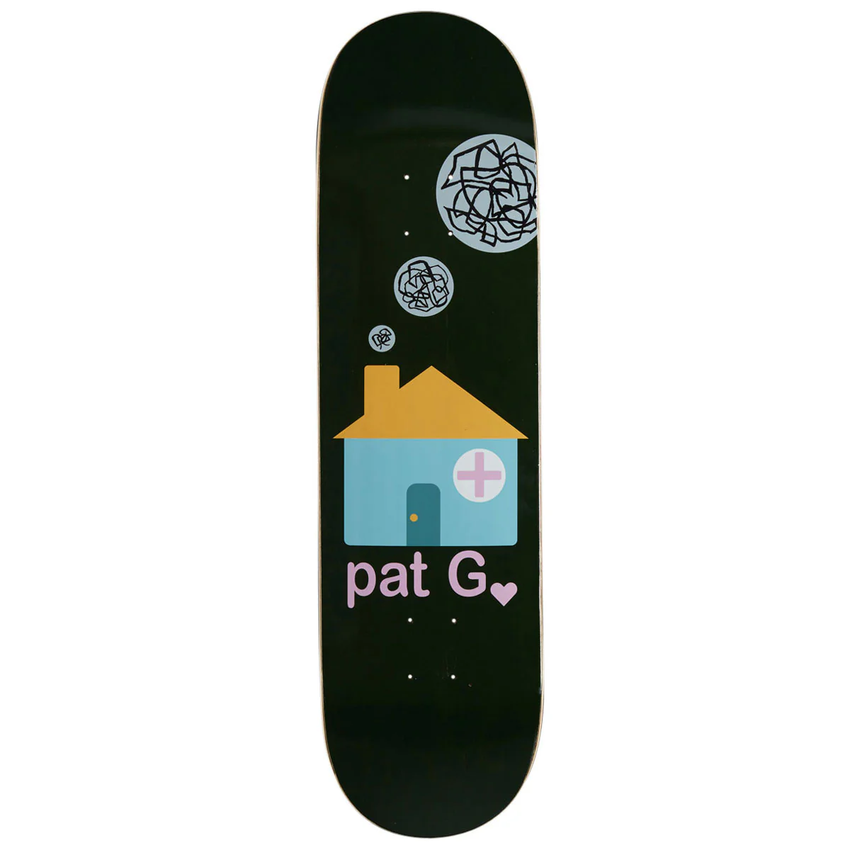 Frog Gs House Pat G Skateboard Deck - 8.38"