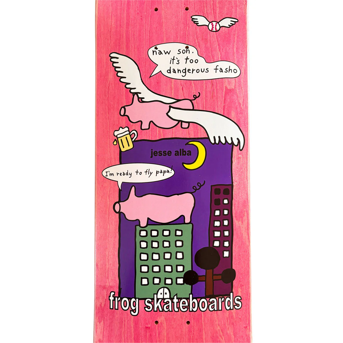 Frog Papa Knows Best Jesse Alba Skateboard Complete - 8.38" - Image 3