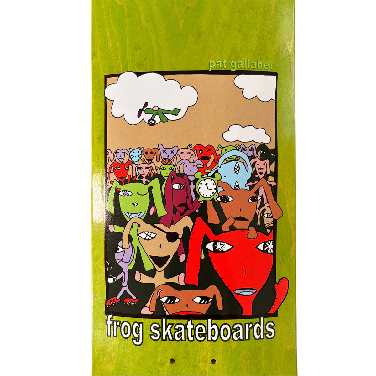 Frog Party Monster Pat Gallaher Skateboard Complete - 8.25" - Image 4
