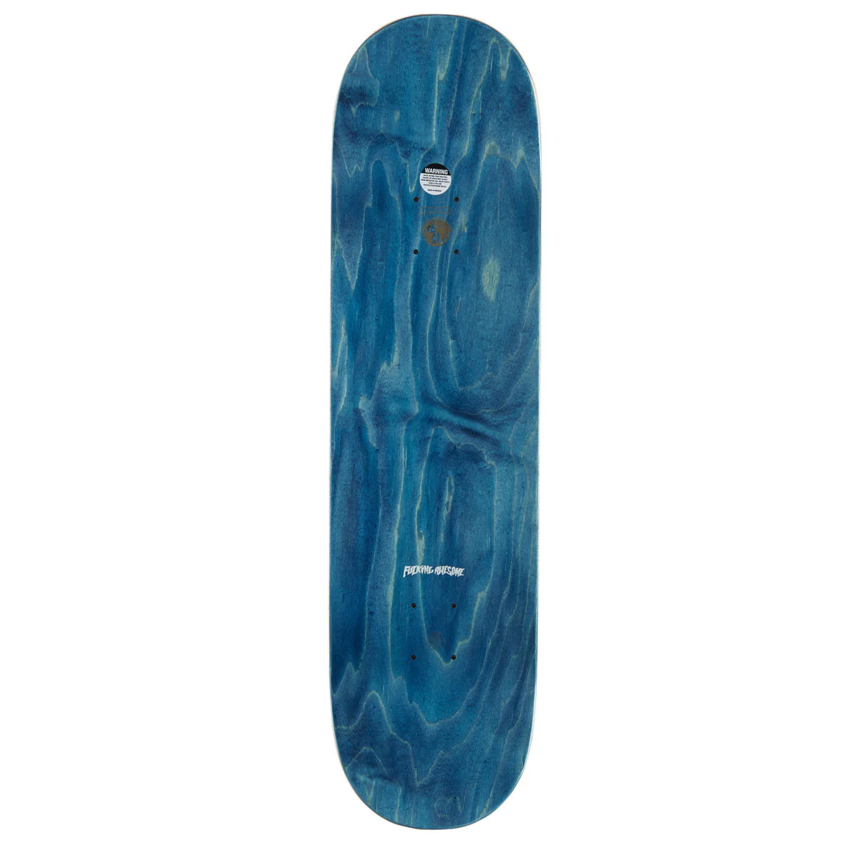 Fucking Awesome Angel Burn Skateboard Deck - White - 8.50" - Image 2
