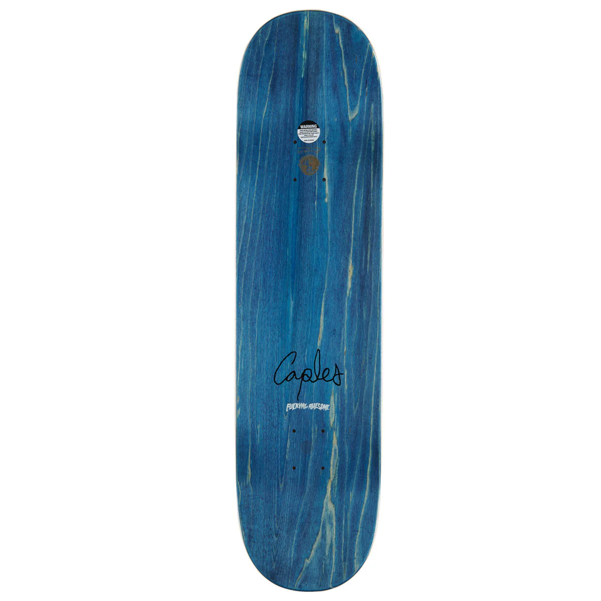 Fucking Awesome Curren Caples Genesis Skateboard Deck - 8.25" - Image 2