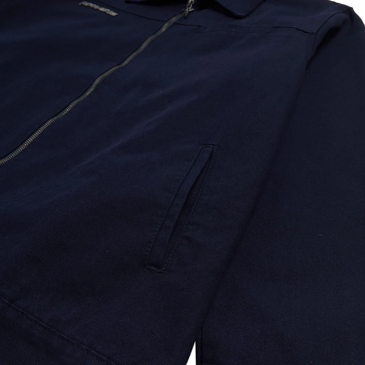 Fucking Awesome Double Zip Long Sleeve Work Shirt - Dark Blue - Image 6