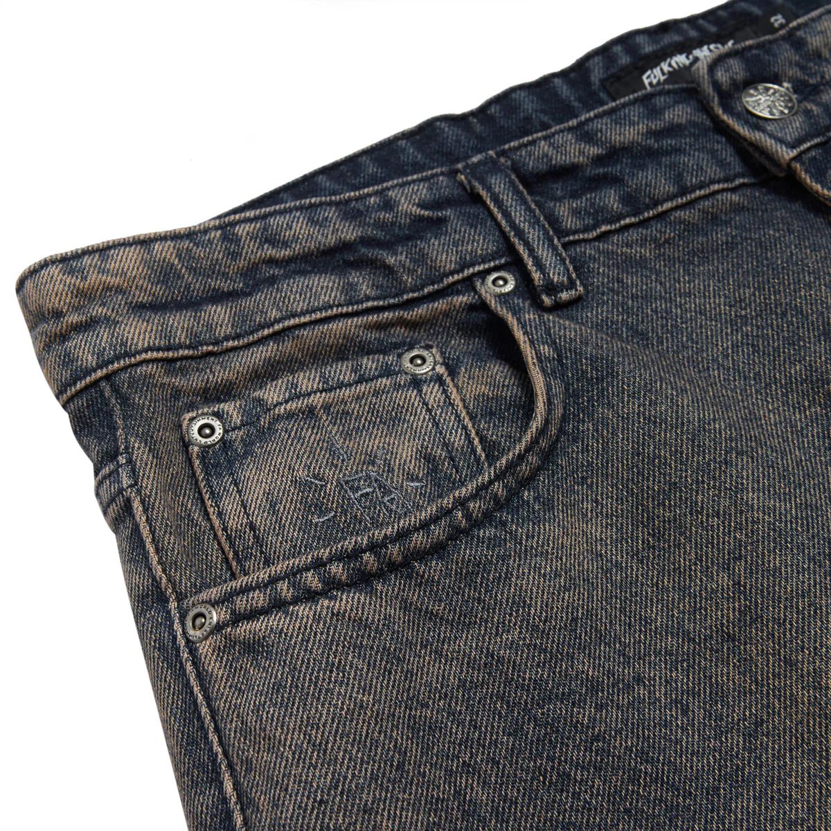 Fucking Awesome Hammerle Jeans - Stonewash Indigo - Image 3