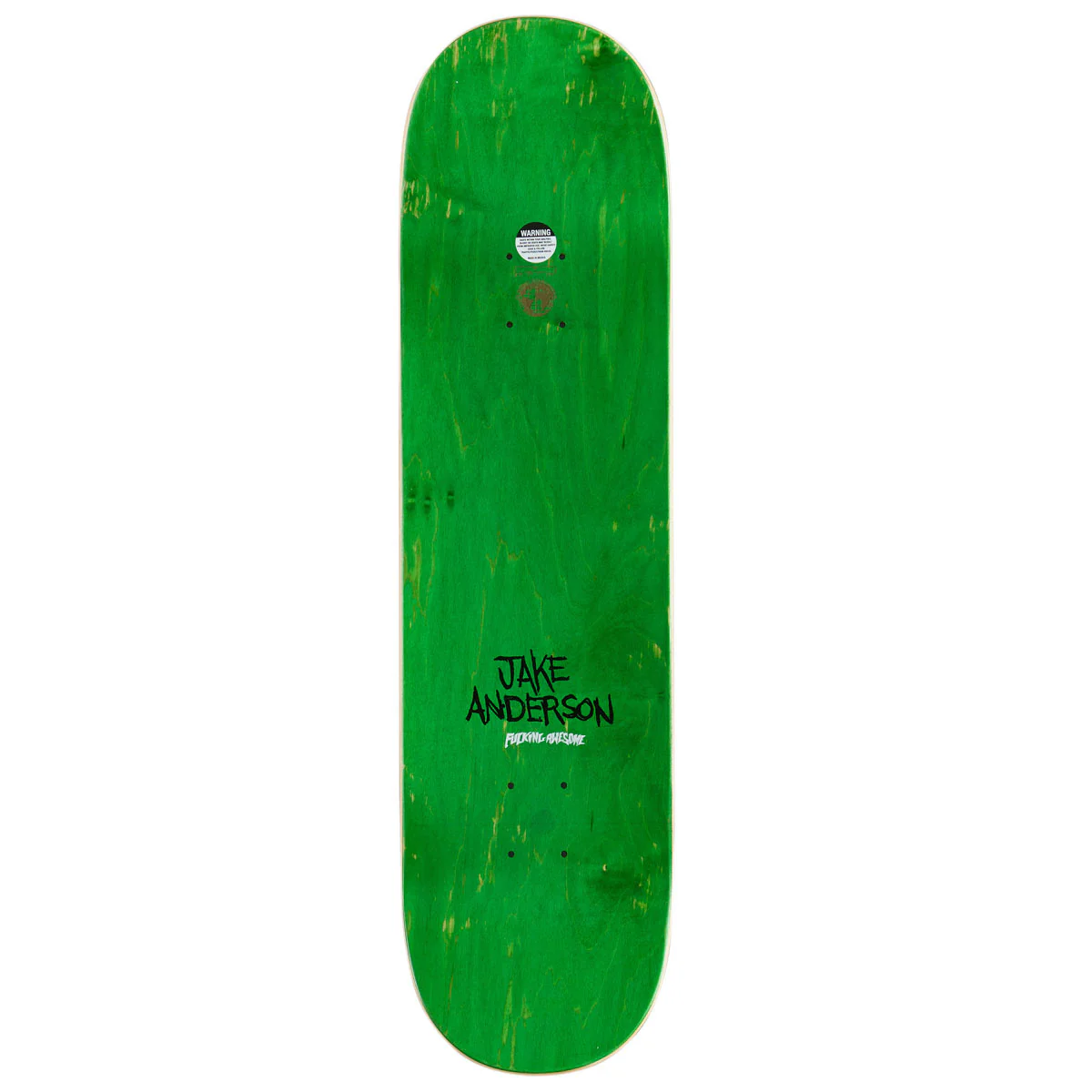 Fucking Awesome Jake Anderson Mirror Shape 1 Skateboard Deck - 8.38" - Image 2
