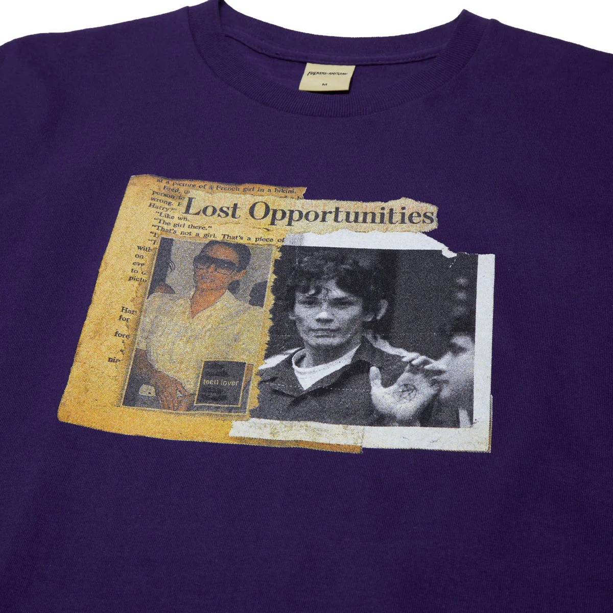 Fucking Awesome Lost Opportunities T-Shirt - Purple - Image 2
