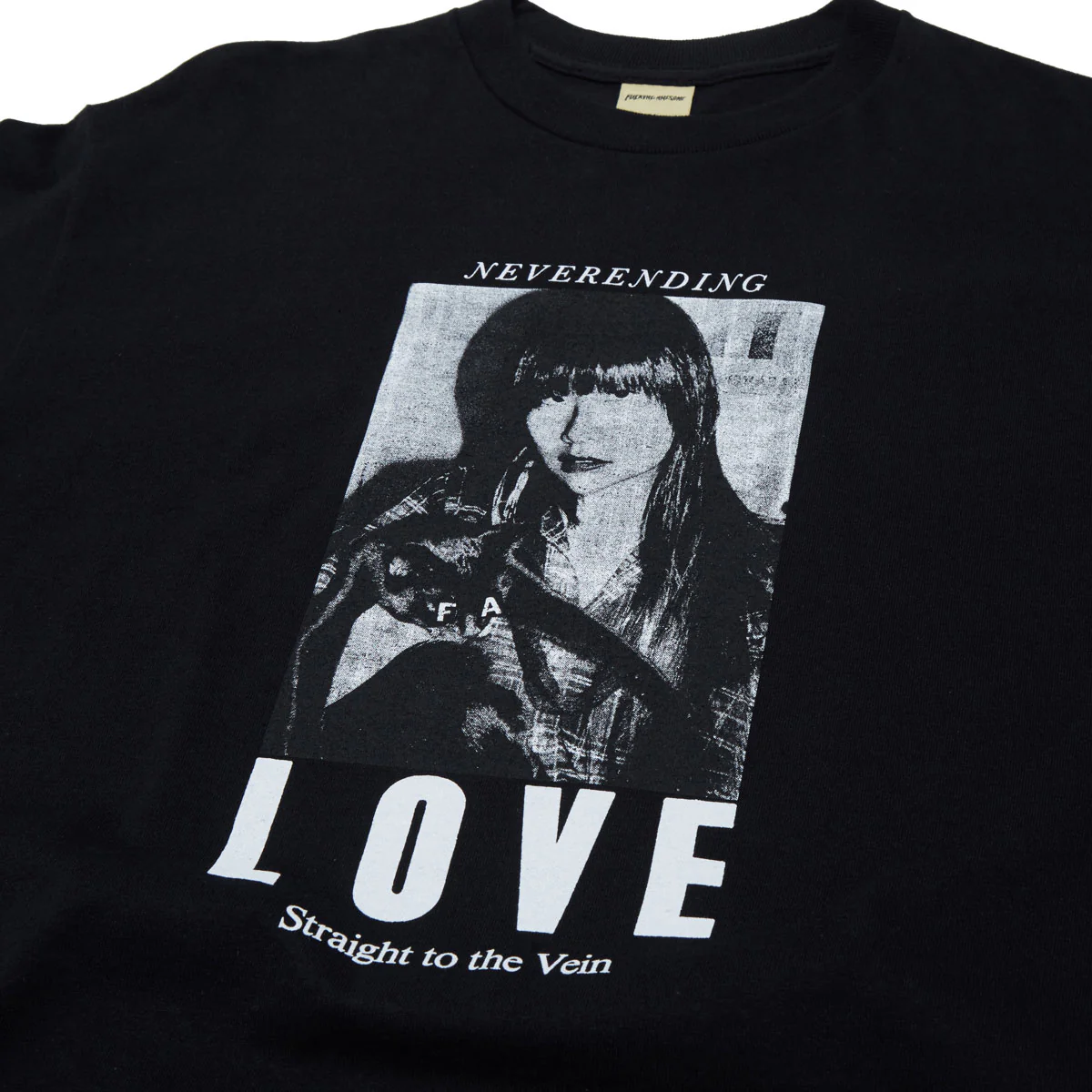 Fucking Awesome Neverending Love T-Shirt - Black - Image 2