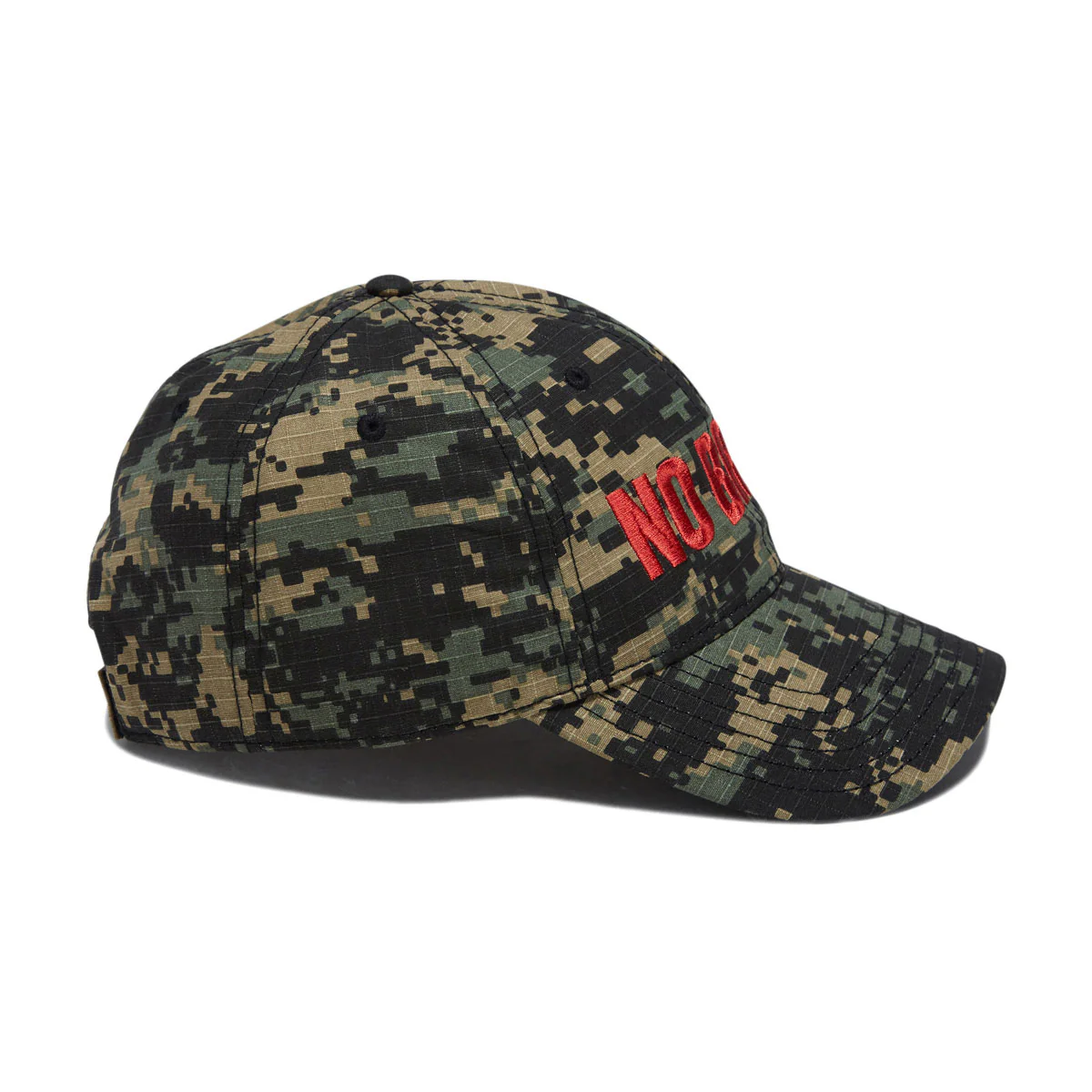 Fucking Awesome No Brain 6 Panel Snapback Hat - Camo - Image 3