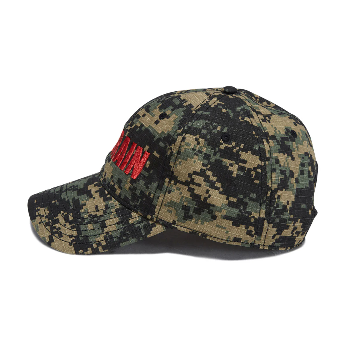 Fucking Awesome No Brain 6 Panel Snapback Hat - Camo - Image 4